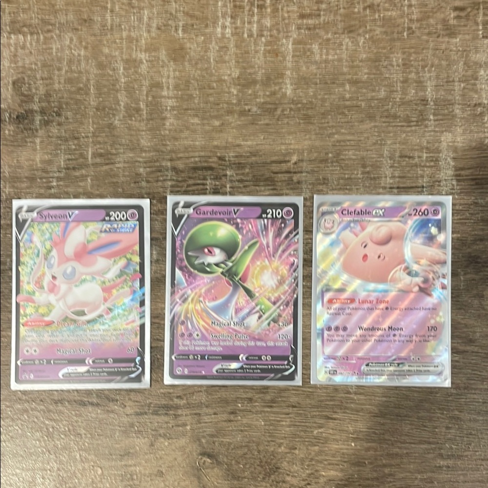 Pokemon V and EX Trading Cards Set